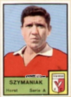 Sticker Horst Szymaniak - Tutti i Calciatori 1964-65
 n. 381 - MIRA