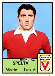 Sticker Alberto Spelta - Tutti i Calciatori 1964-65
 n. 383 - MIRA