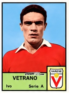 Sticker Ivo Vetrano - Tutti i Calciatori 1964-65
 n. 385 - MIRA
