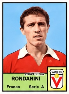 Figurina Franco Rondanini - Tutti i Calciatori 1964-65
 n. 387 - MIRA