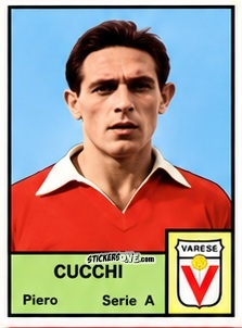 Sticker Piero Cucchi - Tutti i Calciatori 1964-65
 n. 388 - MIRA