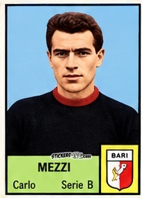 Sticker Carlo Mezzi - Tutti i Calciatori 1964-65
 n. 403 - MIRA