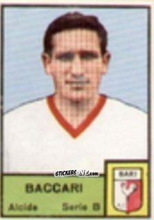 Figurina Alcide Baccari - Tutti i Calciatori 1964-65
 n. 404 - MIRA