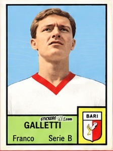 Sticker Franco Galletti - Tutti i Calciatori 1964-65
 n. 411 - MIRA