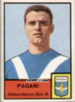 Cromo Abbondanzio Pagani - Tutti i Calciatori 1964-65
 n. 426 - MIRA