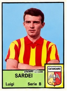 Cromo Luigi Sardei - Tutti i Calciatori 1964-65
 n. 431 - MIRA