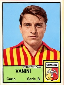 Cromo Carlo Vanini - Tutti i Calciatori 1964-65
 n. 434 - MIRA