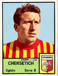Cromo Egidio Ghersetich - Tutti i Calciatori 1964-65
 n. 438 - MIRA