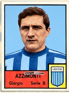 Figurina Azzimonti - Tutti i Calciatori 1964-65
 n. 447 - MIRA