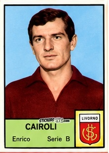 Figurina Enrico Cairoli - Tutti i Calciatori 1964-65
 n. 455 - MIRA
