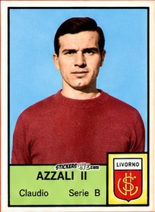 Cromo Claudio Azzali II - Tutti i Calciatori 1964-65
 n. 458 - MIRA