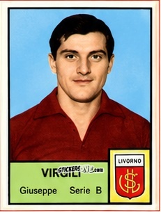 Figurina Giuseppe Virgili - Tutti i Calciatori 1964-65
 n. 460 - MIRA