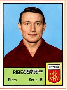 Figurina Piero Ribechini - Tutti i Calciatori 1964-65
 n. 461 - MIRA