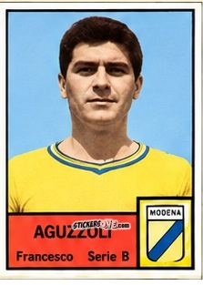 Figurina Francesco Aguzzoli - Tutti i Calciatori 1964-65
 n. 468 - MIRA
