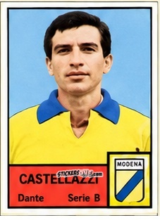 Figurina Dante Castellazzi - Tutti i Calciatori 1964-65
 n. 469 - MIRA