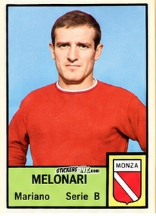 Cromo Mariano Melonari - Tutti i Calciatori 1964-65
 n. 477 - MIRA