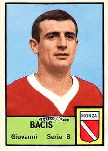 Cromo Giovanni Bacis - Tutti i Calciatori 1964-65
 n. 478 - MIRA