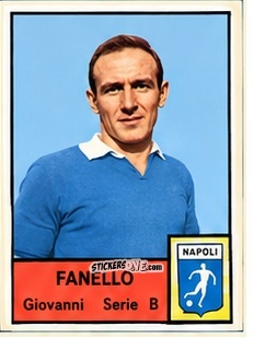 Figurina Giovanni Fanello - Tutti i Calciatori 1964-65
 n. 496 - MIRA