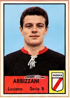Cromo Luciano Arbizzani - Tutti i Calciatori 1964-65
 n. 500 - MIRA