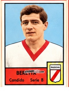 Cromo Candido Beretta - Tutti i Calciatori 1964-65
 n. 505 - MIRA