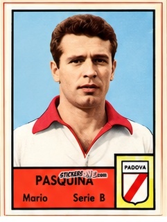 Figurina Mario Pasquina - Tutti i Calciatori 1964-65
 n. 508 - MIRA