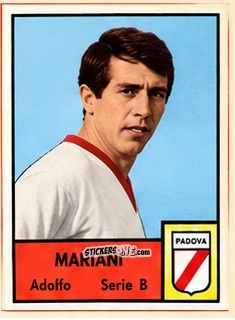 Cromo Adolfo Mariani - Tutti i Calciatori 1964-65
 n. 510 - MIRA