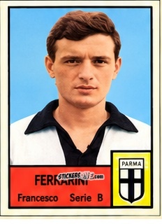 Figurina Francesco Ferrarini - Tutti i Calciatori 1964-65
 n. 533 - MIRA
