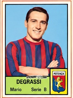 Cromo Mario Degrassi - Tutti i Calciatori 1964-65
 n. 539 - MIRA