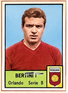 Cromo Orlando Bertini I - Tutti i Calciatori 1964-65
 n. 565 - MIRA