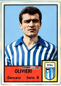 Cromo Gennaro Olivieri - Tutti i Calciatori 1964-65
 n. 578 - MIRA