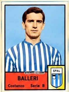 Cromo Costanzo Balleri - Tutti i Calciatori 1964-65
 n. 579 - MIRA