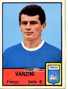 Cromo Franco Vanzini - Tutti i Calciatori 1964-65
 n. 597 - MIRA