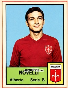 Sticker Alberto Novelli - Tutti i Calciatori 1964-65
 n. 610 - MIRA