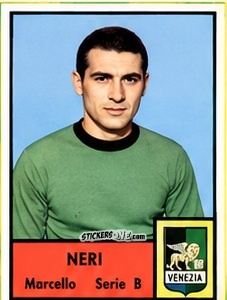 Figurina Marcello Neri - Tutti i Calciatori 1964-65
 n. 615 - MIRA