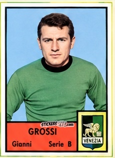 Sticker Gianni Grossi - Tutti i Calciatori 1964-65
 n. 616 - MIRA