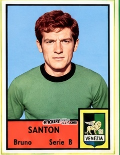 Cromo Bruno Santon - Tutti i Calciatori 1964-65
 n. 619 - MIRA