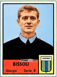 Figurina Giorgio Bissoli - Tutti i Calciatori 1964-65
 n. 624 - MIRA
