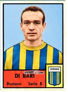Figurina Romano Di Bari - Tutti i Calciatori 1964-65
 n. 625 - MIRA