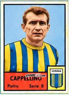 Figurina Pietro Cappellino - Tutti i Calciatori 1964-65
 n. 628 - MIRA