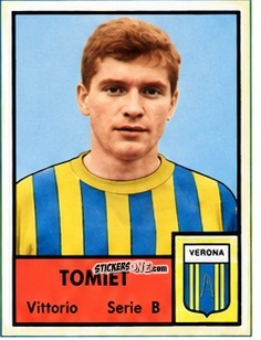 Figurina Vittorio Tomiet - Tutti i Calciatori 1964-65
 n. 632 - MIRA