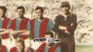 Cromo Squadra Bologna F.C. 2 - Calcio Italia 1965-66
 n. 6 - Baggioli