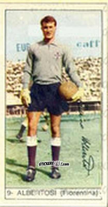 Sticker Albertosi - Calcio Italia 1965-66 n. 9 - Baggioli