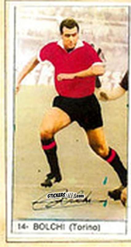 Sticker Bolchi - Calcio Italia 1965-66 n. 14 - Baggioli