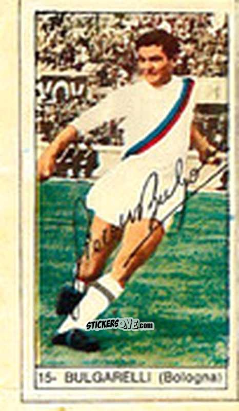 Cromo Bulgarelli - Calcio Italia 1965-66
 n. 15 - Baggioli