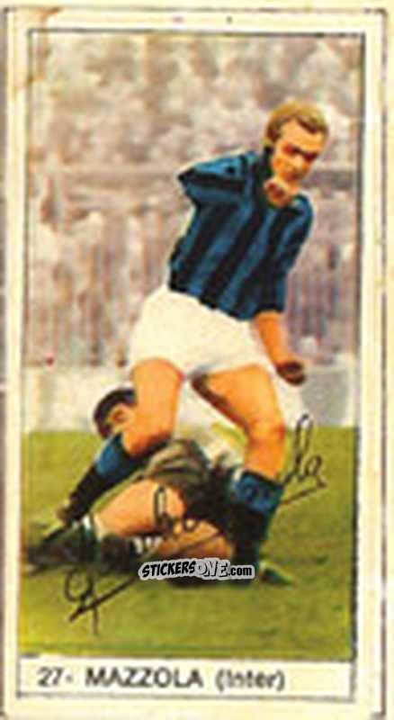 Cromo Mazzola - Calcio Italia 1965-66
 n. 27 - Baggioli