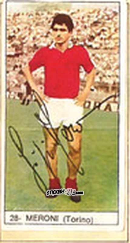 Cromo Meroni - Calcio Italia 1965-66 n. 28 - Baggioli
