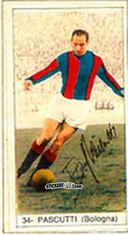 Cromo Pascutti - Calcio Italia 1965-66
 n. 34 - Baggioli