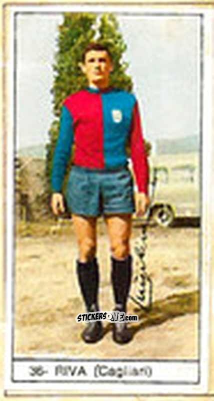 Cromo Riva - Calcio Italia 1965-66
 n. 36 - Baggioli