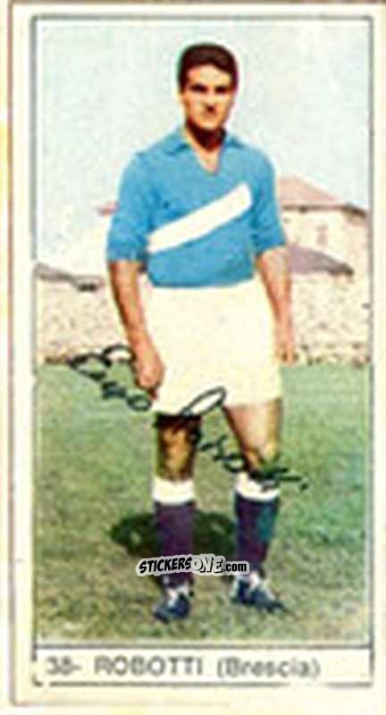 Cromo Robotti - Calcio Italia 1965-66 n. 38 - Baggioli