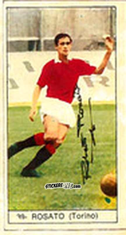 Figurina Rosato - Calcio Italia 1965-66 n. 39 - Baggioli